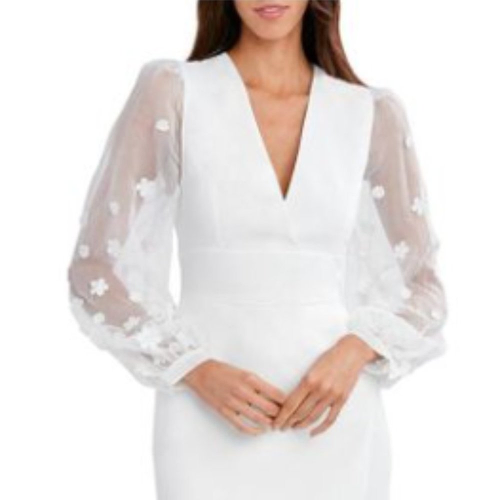 White Cocktail or Wedding Dress